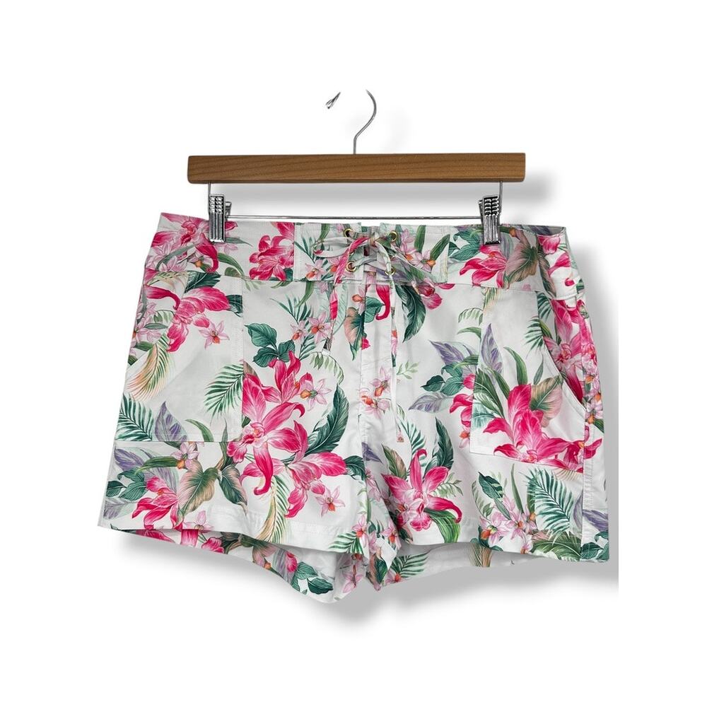 La Blanca All Aboard 3" Floral Board Shorts Swim Shorts Women's XL Tropical - Picture 2 of 7